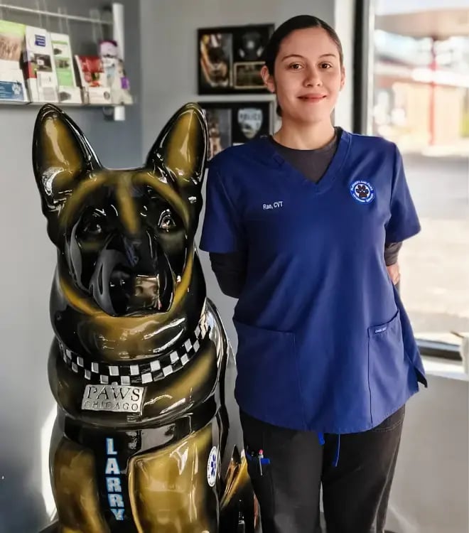 Rae, CVT, Veterinary Technician 